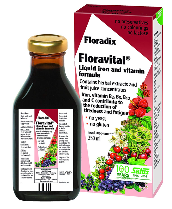 cách dùng Floradix Iron 4